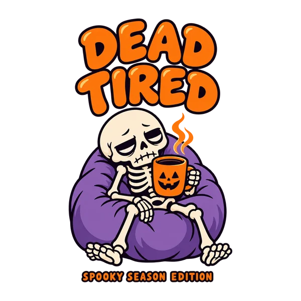 Dead Tired t-shirt design