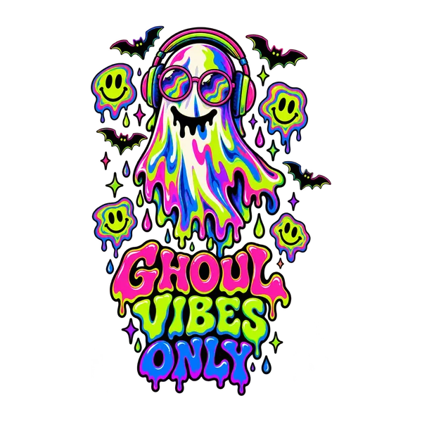 Ghoul Vibes Only t-shirt design